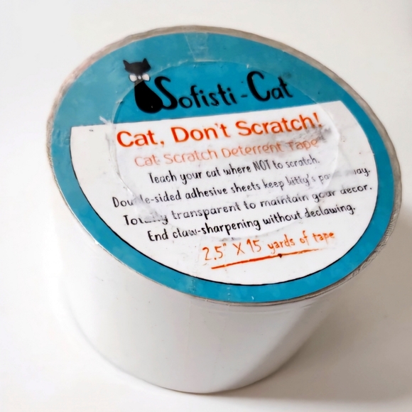Sofisti-Cat Anti-Scratch Deterrent Tape - 2.5in×45ft roll - Picture 3 of 6